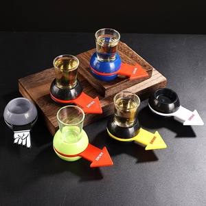 <span class=keywords><strong>Jouet</strong></span> de platine vinyle en plastique de haute qualité pour faire tourner la flèche de tir accessoires de jeu de <span class=keywords><strong>Roulette</strong></span> russe pour les jeux à boire - Product Image 2