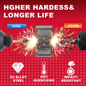 Juego de Destornilladores de Impacto Geinxurn, Listo para Enviar, 10 Piezas con Puntas de 25/50/75/150 Ph - Product Image 4