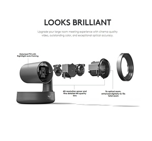 สำหรับ <span class=keywords><strong>Logitech</strong></span> ชุมนุมบวก CC5000e บวก USB CMOS 4K Ultra HD เว็บแคมประชุมธุรกิจ Combo-ในสต็อก - Product Image 6