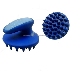 Brosse de massage pour chevaux avec peigne à curry enduit de <span class=keywords><strong>caoutchouc</strong></span> pour le toilettage des chevaux - Product Image 3