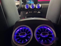 Eclairage d'ambiance de voiture pour Mercedes Benz Classe A W177 W118 CLA, 64 couleurs LED