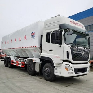 Camion d'alimentation en vrac de Dongfeng 40m3 Offre Spéciale camion de transport d'alimentation en vrac de 40 tonnes avec la tarière électrique - Product Image 2