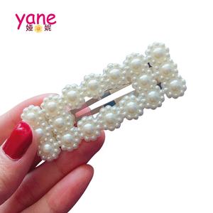 批发发饰塑料珍珠发夹女性 - Product Image 3