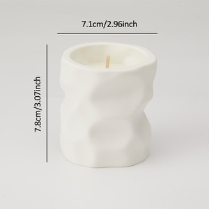 Vela <span class=keywords><strong>de</strong></span> cerámica <span class=keywords><strong>de</strong></span> aromaterapia <span class=keywords><strong>de</strong></span> forma especial, vela <span class=keywords><strong>de</strong></span> aceite esencial con fragancia <span class=keywords><strong>de</strong></span> cera <span class=keywords><strong>de</strong></span> <span class=keywords><strong>soja</strong></span> <span class=keywords><strong>de</strong></span> estilo moderno para el Día <span class=keywords><strong>de</strong></span> San Valentín - Product Image 3