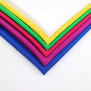 Peso ligero 45S * 60S 133Gsm extinción tarjeta rota teñido colorido <span class=keywords><strong>blanco</strong></span> Print100 % poliéster tejido moda Color teñido tela - Product Image 3