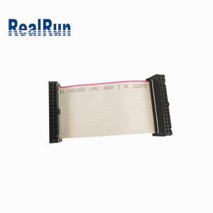 2.54mm 2*10P IDC headset perempuan konektor kabel pita datar Harness untuk Internet Data pusat IDC kepala kabel - Product Image 3