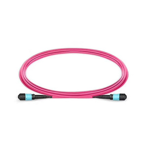 Cable de Fibra Óptica MPO OM4 OM3 OS2, Línea Troncal de Bajo Humo y Cero Halógenos, Alta Densidad, Longitudes Personalizadas, Transmisión Confiable - Product Image 1