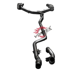 Escape Catback de Acero Inoxidable Pulido Espejo Vortex para Mercedes-Benz E300 W213 2.0T 2016-2023, Ajuste Directo, Sonido Agresivo - Product Image 2