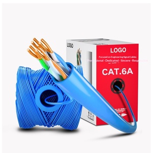 <span class=keywords><strong>สาย</strong></span>เคเบิลเครือข่ายซุปเปอร์คลาส 6 CAT6 ฟังก์ชั่น POE คู่สายบิดเกลียวแบบไม่มีฉนวนหุ้มทองแดงปลอดออกซิเจน 8 ตัวนำ 305 เมตร - Product Image 1
