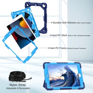 Funda Resistente a Golpes para Tablet con Soporte de Mano Giratorio de 360° para <span class=keywords><strong>Samsung</strong></span> <span class=keywords><strong>Galaxy</strong></span> <span class=keywords><strong>Tab</strong></span> A11+ A9+ A11 A9 S11 S10 FE S9 FE <span class=keywords><strong>A8</strong></span> A7 - Product Image 2