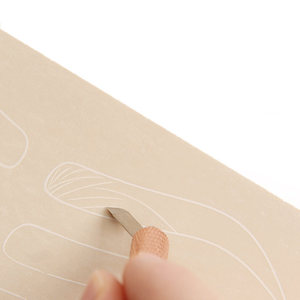 Inkless Latex Microblading <b>Practice</b> Skin Blank Eyebrow <b>Pad</b> for PMU Academy Training Kit - Product Image 6