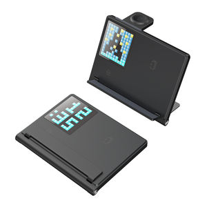 Nouveau support de chargeur <span class=keywords><strong>sans</strong></span> <span class=keywords><strong>fil</strong></span> pliable <span class=keywords><strong>5</strong></span>-en-1 <span class=keywords><strong>charge</strong></span> pour téléphone portable montre écouteur avec affichage réveil Animation <span class=keywords><strong>Pixel</strong></span> - Product Image 6