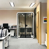 Cabine téléphonique insonorisée préfabriquée pour bureau, mobilier de bureau, cabine téléphonique portable, studio de travail, pods de bureau