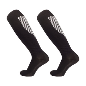 <b>Black</b> OEM Knitted Knee High Running Cycling Nurse Football Custom Men Dress Compression Sports <b>Socks</b> - Product Image 5