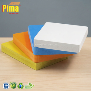 Panneau en mousse WPC PVC 10 mm d'épaisseur, couleur personnalisée, densité 0,6 g/cm3, recyclable, anti-termite, pour décoration intérieure - Product Image 1