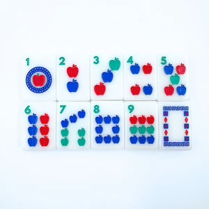 Juego de Mahjong Americano Personalizado de una Sola Capa, <span class=keywords><strong>Serie</strong></span> NYC Never Sleeps, 160 Fichas Acrílicas con Diseño de Lujo Pintado a Mano - Product Image 2