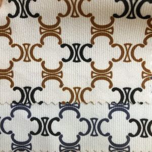 Tela de pana estampada para ropa, diseño de moda, 100% poliéster - Product Image 5