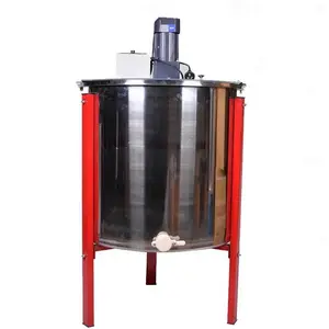 New style 6 frames honey extractor by electric hot sale