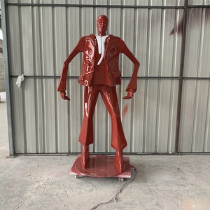 Opere d'Arte in Fibra di Vetro Personalizzabili con Decorazioni del Club d'Arte in Fibra di Vetro e Sculture Architettoniche a Grandezza Naturale - Product Image 2