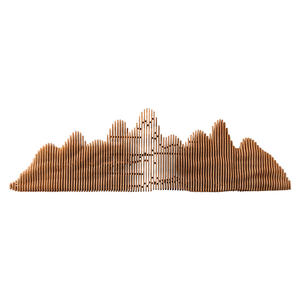 Decoraciones de Pared de Madera Tallada en Mosaico, Adornos Colgantes Suaves para Vestíbulos de Hoteles, Salones de Club, Fondos, Letreros de Pared de Madera - Product Image 6