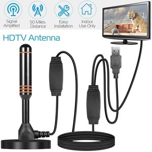 Qiyuntong xách tay HDTV không dây trong nhà từ mast dtmb TV Antenna 360 độ hoạt động DVB-T khuếch đại tín hiệu miễn phí UHF/VHF - Product Image 2