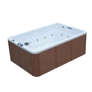 Piscine à dérive 3m Balboa Swim <span class=keywords><strong>Spa</strong></span>, <span class=keywords><strong>spa</strong></span> de massage extérieur en acrylique avec 60 jets, design moderne et écologique pour usage hôtelier - Product Image 1