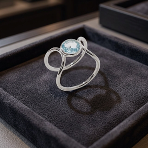 Sky Blue Pink <b>Opal</b> Chunky <b>Ring</b> 925 <b>Silver</b> 14K Gold Plated Rhodium Bezel Setting Trendy Party OEM Wholesale Supplier Thailand - Product Image 3