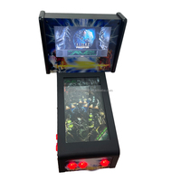 Mini Flipper Virtuel 3D KONGHUI avec Commandes de Flipper, Jeu Vidéo en Anglais pour 1 Joueur, Prise EU 110/220V