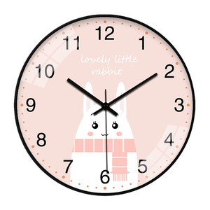 Reloj <span class=keywords><strong>de</strong></span> Pared Analógico Ultra Silencioso con Diseño <span class=keywords><strong>de</strong></span> Dibujos Animados, con Opciones Personalizables para la Sala <span class=keywords><strong>de</strong></span> Estar y el Dormitorio Infantil - Product Image 2