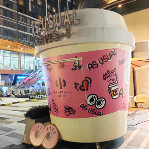 รถขายกาแฟกลางแจ้งรถเทรลเลอร์เคลื่อนที่รถเข็นใส่อาหารอุปกรณ์ครบครันสำหรับโรงงานผลิตไอศกรีมรถบรรทุกอาหาร - Product Image 1