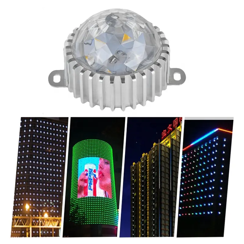 7W DMX512 RGB led nokta ışık kaynağı IP65 su geçirmez bina aydınlatması renk değiştirme manzara lamba led duvar yıkayıcılar ışık