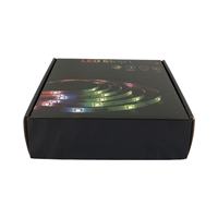 Boîte d'emballage en carton ondulé personnalisée Lumières LED Conception imprimable respectueuse de l'environnement pour les produits commerciaux Stratification mate
