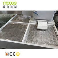 Ligne de granulation à anneau d'eau PP PE pour plastique dur recyclé, système de recyclage automatique PLC à découpe sous-marine