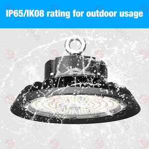 Lámpara LED UFO High Bay de 200w, 150lm/w, 4000K, 3CCT conmutable, para taller o almacén, con 5 años de garantía - Product Image 5