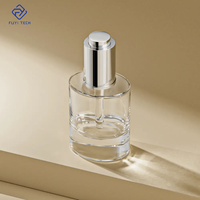 Botol Semprot Kaca Bulat Berkualitas Tinggi 5ml-100ml dengan Tutup Plastik, Sablon untuk Minyak Atsiri