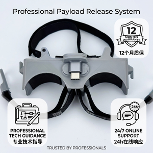 Doppelte Drohnen-Wurfvorrichtung mit Lichtsensor & Fernbedienung – Dual-Modus-Auslöser für <span class=keywords><strong>DJI</strong></span> Mavic Air - Product Image 5