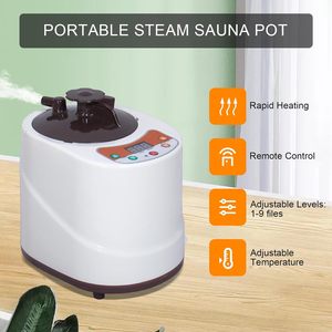 Smartmak เครื่องกำเนิดไอน้ำใน2L 900W สแตนเลสแบบพกพาเครื่องสร้างไอน้ำซาวน่าพร้อมรีโมทคอนโทรล - Product Image 4