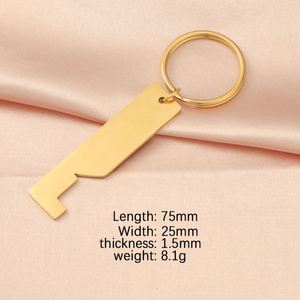 Metal <b>Plaques</b> House Shaped Keychain <b>Engraved</b> Motel Rectangle House Couples Key Chains Stainless Steel Custom Blank DIY Key Rings - Product Image 6