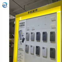 Kiosque de vente de téléphones portables, stand de vente de téléphones portables, présentoir de smartphones |   Kiosques d'îlot pour centre commercial, écologiques, recyclables, fabriqués sur mesure