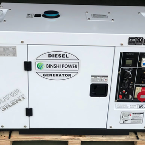 Générateur Silencieux Compact 10KW 12KVA Direct Usine avec Contrôleur d'Énergie Gratuit, Groupe Électrogène Triphasé 6kw-30kw BS10J 10kw Di - Product Image 1