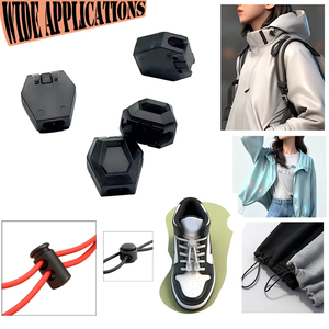 Pürüzsüz yüzey ve istikrarlı kilitleme sistemi ODM/OEM ürün ile yüksek kalite özel plastik ayarlanabilir stoper - Product Image 2