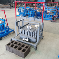 Machine à fabriquer des briques mobile à entraînement direct pour l'exportation à l'étranger, ouvrant la voie à la production de briques perforées