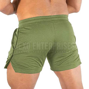 Le Pakistan a fabriqué des shorts de fitness de contraste de couleur à prix réduit Shorts confortables de haute qualité pour le fitness - Product Image 2