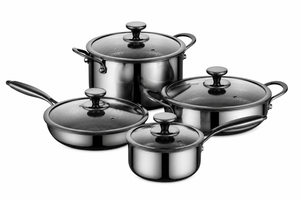 Sartén <span class=keywords><strong>KitchenAid</strong></span> de 5 Capas de <span class=keywords><strong>Acero</strong></span> <span class=keywords><strong>Inoxidable</strong></span> Pulido, Compatible con Placas de Inducción (31cm/12.25in), para Estufas de Gas/Eléctricas - Product Image 2