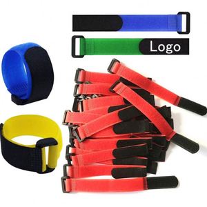 Sangle de regroupement de câbles en gros, sangle dors-contre-dors, sangle Velcro, sangle dors-contre-dors personnalisée, Velcro - Product Image 4
