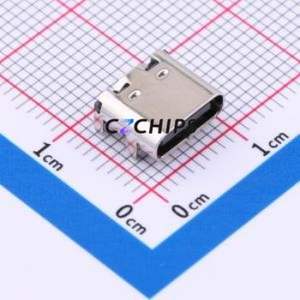 HX TYPE-C 16P 3MD 5A USB Connector SMD Connector ( Connector Type: Type-C )( Protocol Standard: USB 3.1 )( Gender: Female ) - Product Image 1