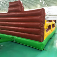 Simulateur de rodéo mécanique Bull Ride jeu stimulant videur gonflable rodéo mécanique taureau Combo équitation pour enfants et adultes