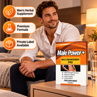 Comprimés à base de plantes OEM ODM Male Power Plus pour hommes, soutien quotidien de la vitalité et de l'énergie, 6 comprimés, marque privée