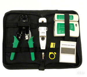 Juego de alicates de red profesional, alicates de cable de red de tres propósitos, juego de herramientas eléctricas para el hogar - Product Image 5