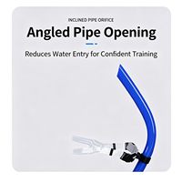 Snorkel pliable classique avec tube flottant en silicone de qualité alimentaire Tulkun S0816 pour la plongée et le snorkeling unisexe